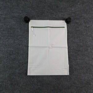BRANWYN Laundry Bag Cotton Small Travel Friendly White Adults Solid NWT